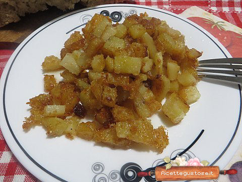 Patate sabbiose parmigiano