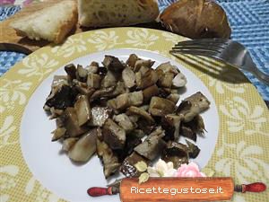 funghi porcini trifolati al cartoccio