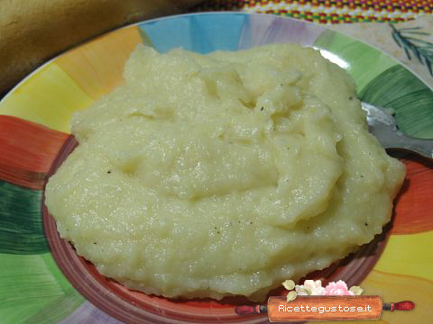 pure di patate montato