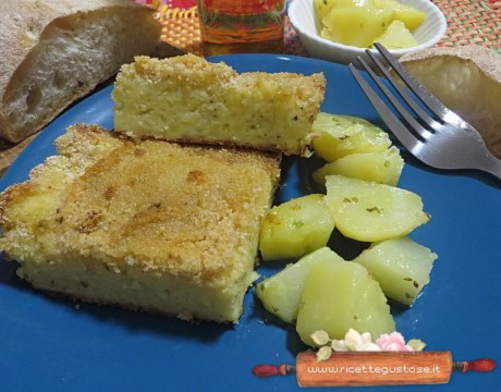 tortino di patate aromatico