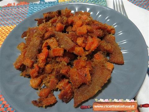 Zucca sabbiosa al forno