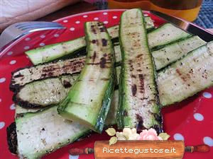 zucchine alla brace facili
