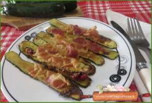 zucchine croccanti pancetta