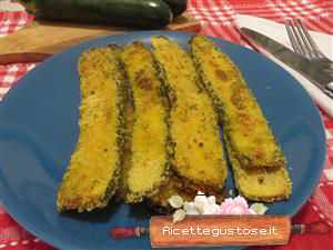 zucchine gratinate farina di mais
