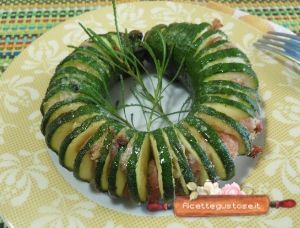 zucchine hasselback alla brace