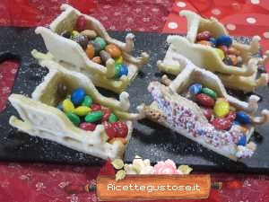 biscotti slitte di natale ricetta