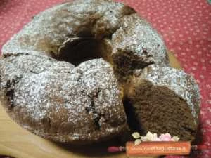 ciambellone mandorle e cacao senza glutine ricetta 