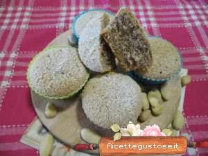 muffin mandorle e nocciole ricetta