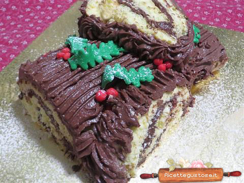 tronchetto natale senza glutine