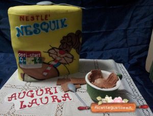 torta baratollo di nesquik