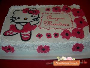 torta helo kitty ballerina