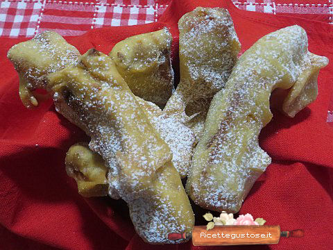 bastoncini pandoro fritti