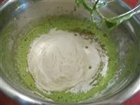castagnole spinaci e latte di cocco immagine 4