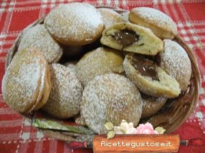 castagnole alla nutella