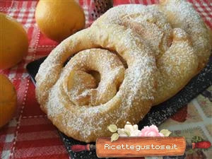 ricetta castagnole arrotolate arancia