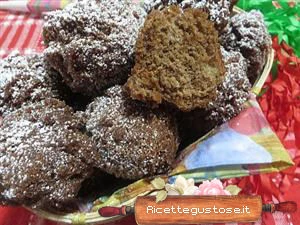 ricetta castagnole cacao pandoro