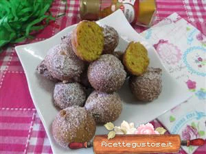 castagnole noci e curcuma ricetta