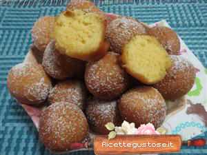 castagnole soffici alle patate dolci