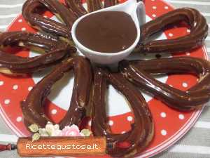 churros al cioccolato