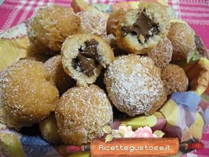 frittelle al cioccolato ricetta