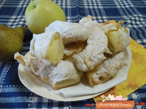 frittelle mele e pere