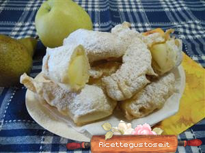 Frittelle di mele pere