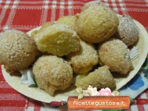 tortelli fritti mandorle