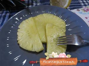 ananas caramellato