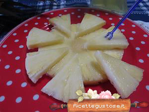 ananas al limoncello