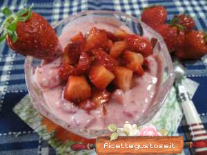 fragole stevia yogurt greco