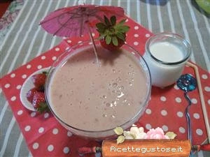 ricetta frullato fragole e menta