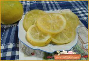fettine di limone candito
