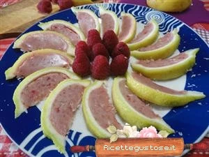 limoni cioccolato bianco e lamponi golosi
