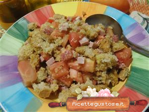 panzanella con freselle integrali