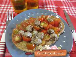 freselle polpettine fiori di zucca