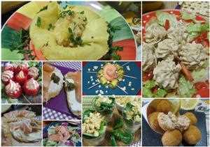 antipasti salmone