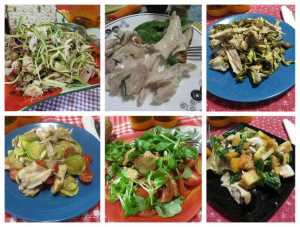 coniglio freddo in insalata
