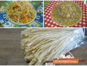 ricette con funghi enoki facili