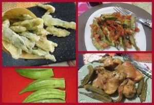 ricette con okra