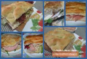 pizza bianca ripiena