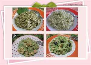risotti con spinaci