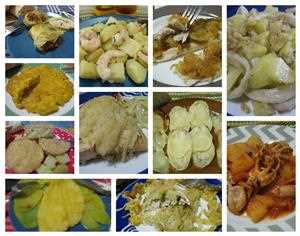 Secondi piatti di pesce e patate