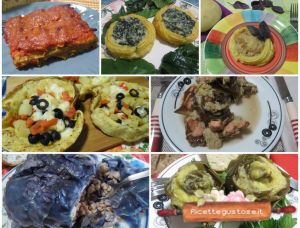 secondi piatti con verdure  - secondi senza carne