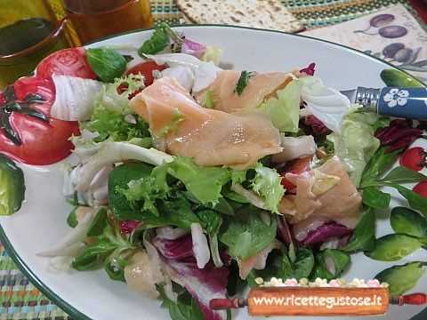 insalata carpaccio salmone