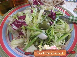 insalata con zucchine sfiziosa