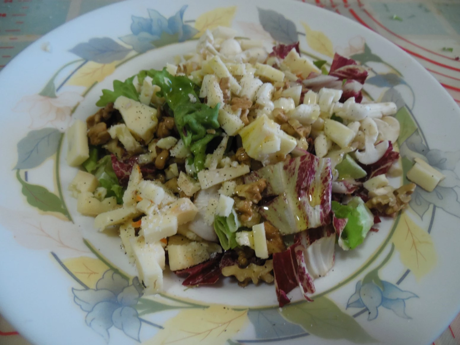 insalata con funghi shimeji 6