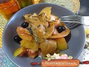 insalata pomodor zucca sott olio