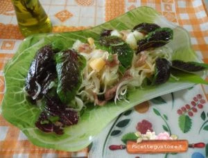 insalata prosciutto melone e salvia melone ricetta
