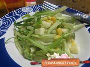 insalata puntarelle mais e primo sale