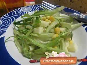 insalata con puntarelle e primo sale
